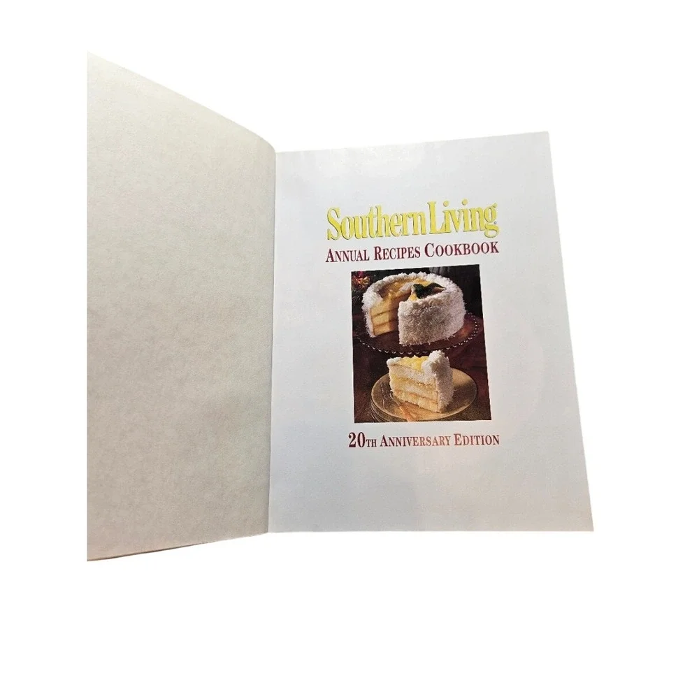 Southern Living Annual Recipes Cookbook 20th Anniversary Edition Oxmoor House HC